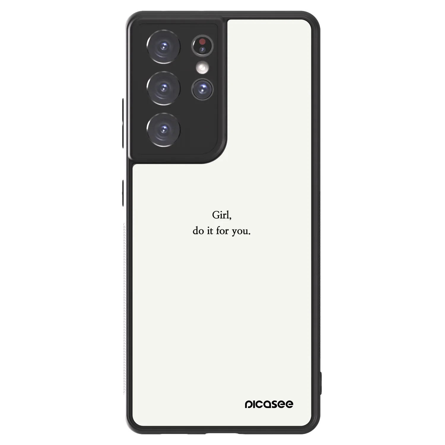 Picasee ULTIMATE CASE pro Samsung Galaxy S21 Ultra 5G G998B - Girl, do it for you