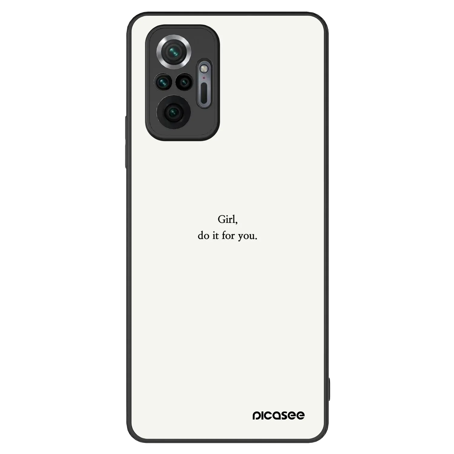 Picasee ULTIMATE CASE pro Xiaomi Redmi Note 10 Pro - Girl, do it for you