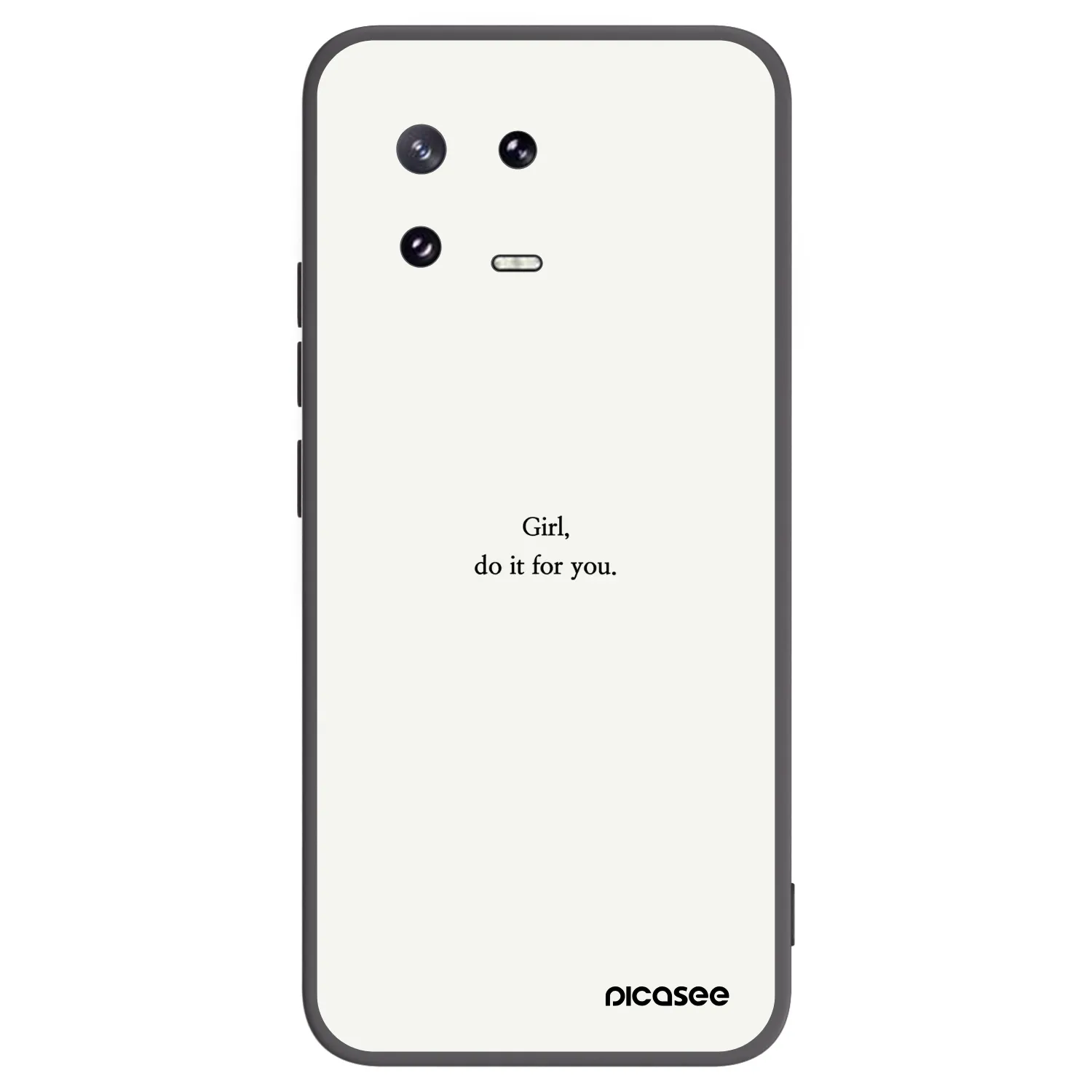 Picasee silikonový černý obal pro Xiaomi 13 Pro - Girl, do it for you