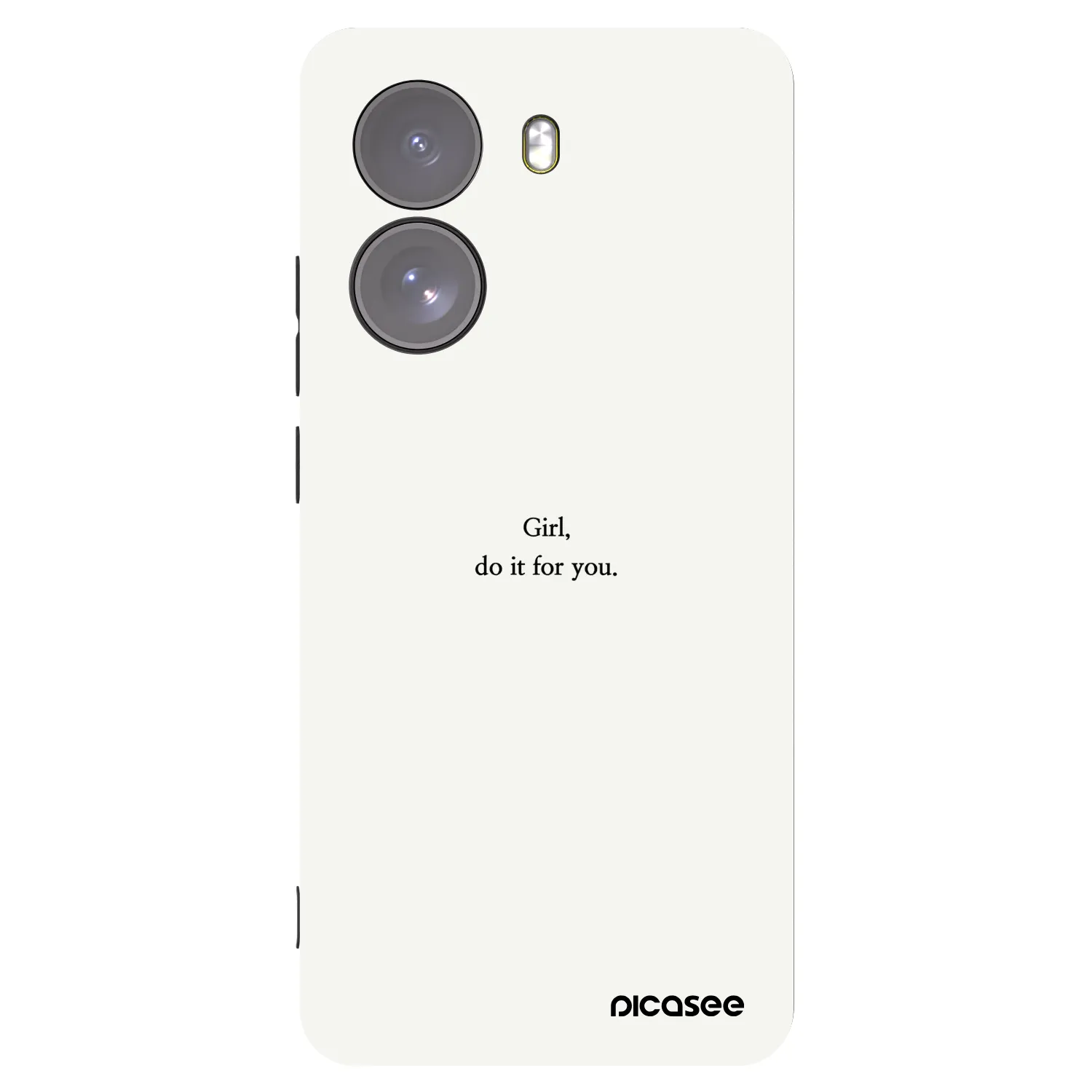 Picasee silikonový černý obal pro Xiaomi Poco X7 - Girl, do it for you