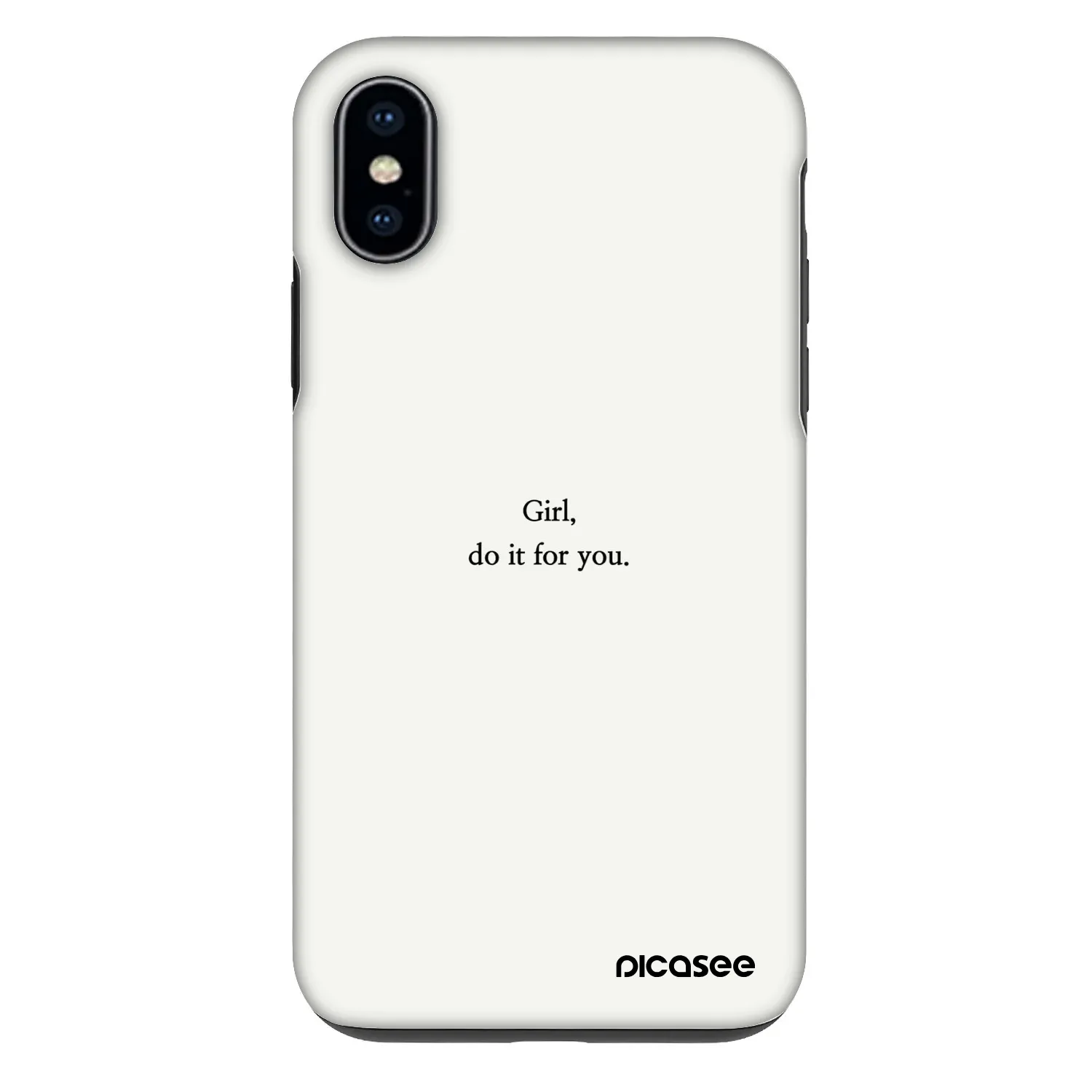 Picasee Fashion Case pro Apple iPhone X/XS - Girl, do it for you