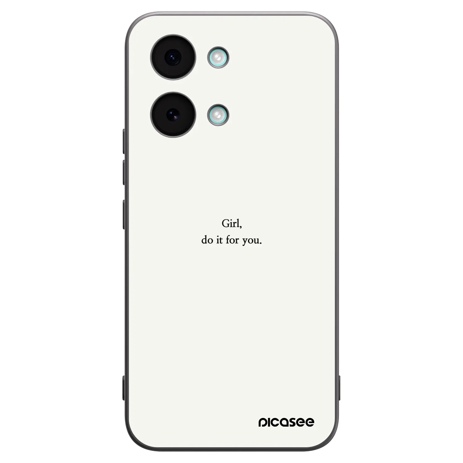 Picasee silikonový černý obal pro Xiaomi Poco X8 Pro Max - Girl, do it for you