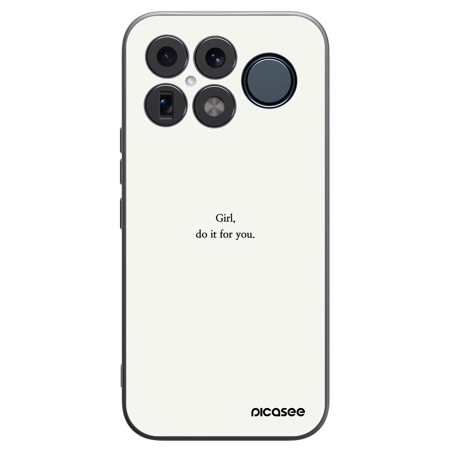 Picasee silikonový černý obal pro Xiaomi Poco F8 Ultra - Girl, do it for you
