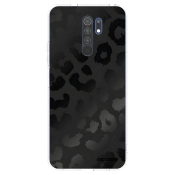 Picasee silikonový průhledný obal pro Xiaomi Redmi 9 - Midnight Leopard