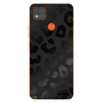 Picasee silikonový průhledný obal pro Xiaomi Redmi 9C - Midnight Leopard