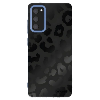 Picasee silikonový průhledný obal pro Samsung Galaxy S20 FE - Midnight Leopard