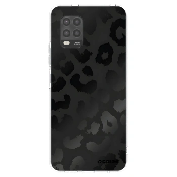 Picasee silikonový průhledný obal pro Xiaomi Mi 10 Lite - Midnight Leopard