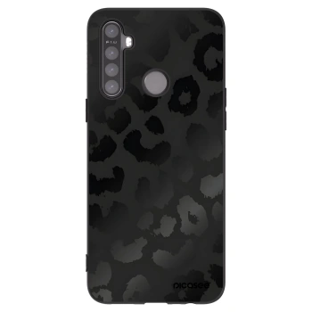 Picasee silikonový černý obal pro Realme 6i - Midnight Leopard