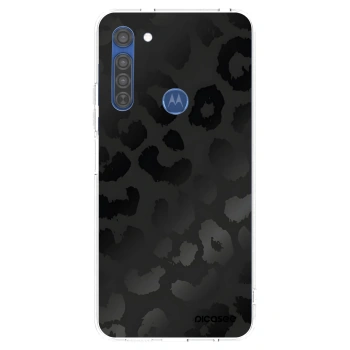 Obal pro Motorola Moto G8 - Midnight Leopard