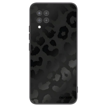 Picasee silikonový černý obal pro Samsung Galaxy A42 A426B - Midnight Leopard