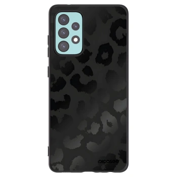 Picasee silikonový černý obal pro Samsung Galaxy A72 A725F - Midnight Leopard