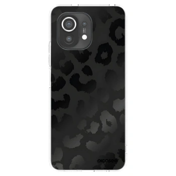Picasee silikonový průhledný obal pro Xiaomi Mi 11 - Midnight Leopard