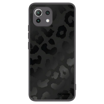 Picasee silikonový černý obal pro Xiaomi Mi 11 Lite - Midnight Leopard