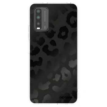 Picasee silikonový průhledný obal pro Xiaomi Redmi 9T - Midnight Leopard