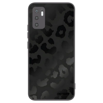 Picasee silikonový černý obal pro Xiaomi Redmi Note 10 5G - Midnight Leopard
