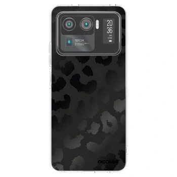 Picasee silikonový průhledný obal pro Xiaomi Mi 11 Ultra - Midnight Leopard