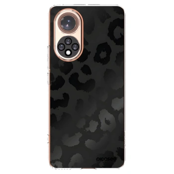 Picasee silikonový průhledný obal pro Honor 50 5G - Midnight Leopard
