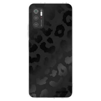 Picasee silikonový průhledný obal pro Xiaomi Poco M3 Pro 5G - Midnight Leopard