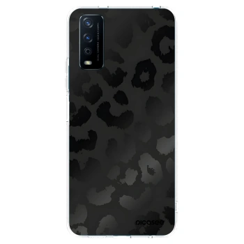 Picasee silikonový průhledný obal pro Vivo Y11s - Midnight Leopard
