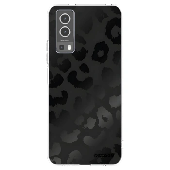 Picasee silikonový průhledný obal pro Vivo Y72 5G - Midnight Leopard