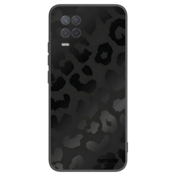 Picasee silikonový černý obal pro Realme 8 5G - Midnight Leopard