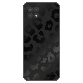 Picasee silikonový černý obal pro Realme 8i - Midnight Leopard