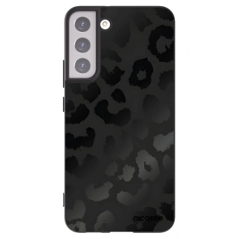 Picasee silikonový černý obal pro Samsung Galaxy S22+ 5G - Midnight Leopard