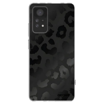 Picasee silikonový průhledný obal pro Xiaomi Redmi Note 11 Pro - Midnight Leopard