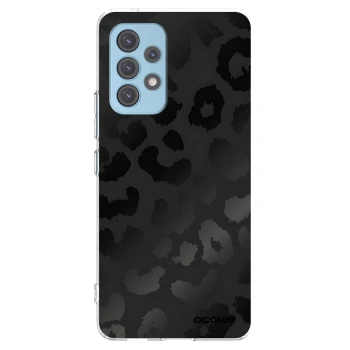 Picasee silikonový průhledný obal pro Samsung Galaxy A53 5G A536 - Midnight Leopard