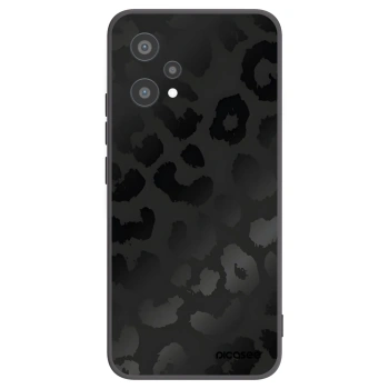 Picasee silikonový černý obal pro Realme 9 Pro 5G - Midnight Leopard