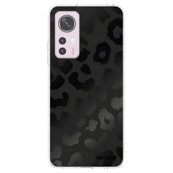 Picasee silikonový průhledný obal pro Xiaomi 12 - Midnight Leopard
