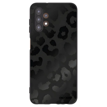 Picasee silikonový černý obal pro Samsung Galaxy A13 4G A135 - Midnight Leopard