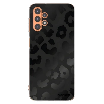 Picasee silikonový průhledný obal pro Samsung Galaxy A13 4G A135 - Midnight Leopard