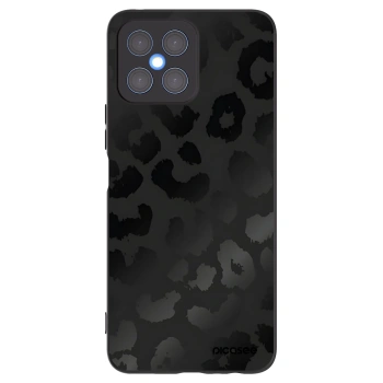 Picasee silikonový černý obal pro Honor X8 4G - Midnight Leopard
