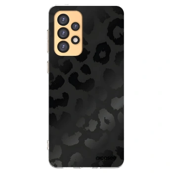 Picasee silikonový průhledný obal pro Samsung Galaxy A33 5G A336 - Midnight Leopard