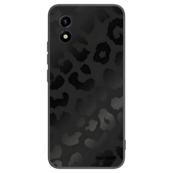 Picasee silikonový černý obal pro Vivo Y01 - Midnight Leopard