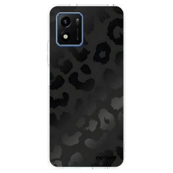 Picasee silikonový průhledný obal pro Vivo Y01 - Midnight Leopard