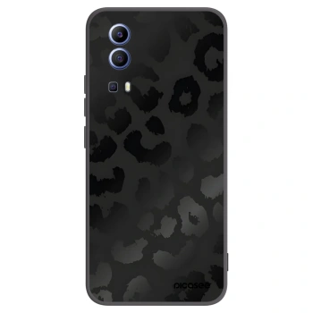 Picasee silikonový černý obal pro Vivo Y52 5G - Midnight Leopard