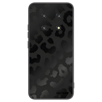 Picasee silikonový černý obal pro Honor Magic4 Lite 5G - Midnight Leopard