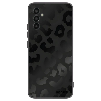 Picasee silikonový černý obal pro Samsung Galaxy M13 M135F - Midnight Leopard