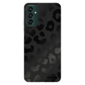 Picasee silikonový průhledný obal pro Samsung Galaxy M13 M135F - Midnight Leopard