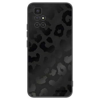 Picasee silikonový černý obal pro Xiaomi Redmi 10 (2022) - Midnight Leopard