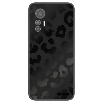 Picasee silikonový černý obal pro Xiaomi 12 Lite - Midnight Leopard