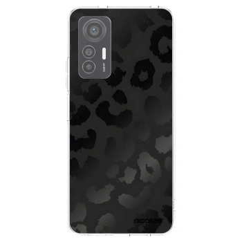 Picasee silikonový průhledný obal pro Xiaomi 12 Lite - Midnight Leopard