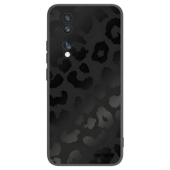 Picasee silikonový černý obal pro Honor 70 - Midnight Leopard