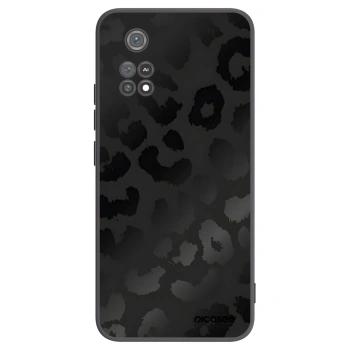 Picasee silikonový černý obal pro Xiaomi Poco M4 Pro - Midnight Leopard
