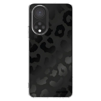 Picasee silikonový průhledný obal pro Honor X7 - Midnight Leopard