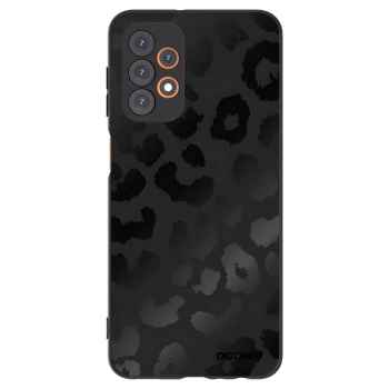 Picasee silikonový černý obal pro Samsung Galaxy A23 A236B 5G - Midnight Leopard