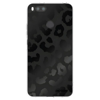 Picasee silikonový průhledný obal pro Xiaomi Redmi A1 - Midnight Leopard