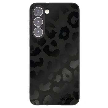 Picasee silikonový černý obal pro Samsung Galaxy S23+ 5G - Midnight Leopard